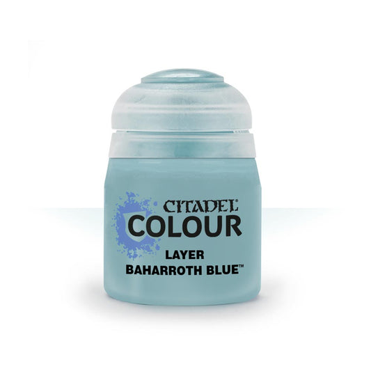 Games Workshop Citadel Layer Paint: Baharroth Blue 12ml Warhammer 22-79