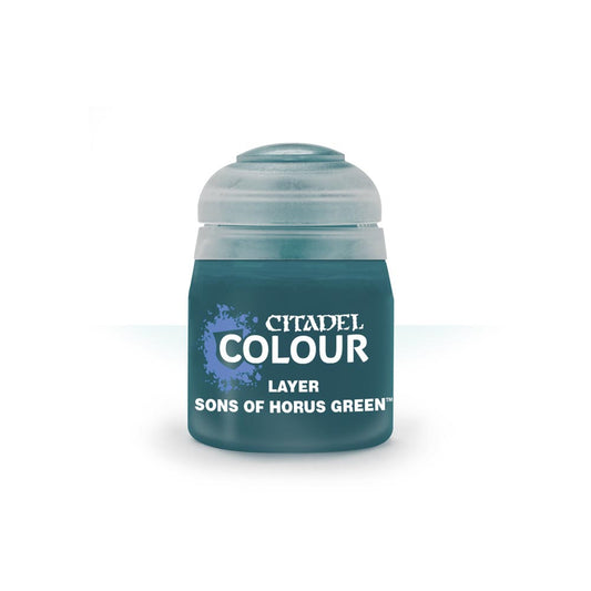 Games Workshop Citadel Layer Paint: Sons Of Horus Green 12ml 22-87