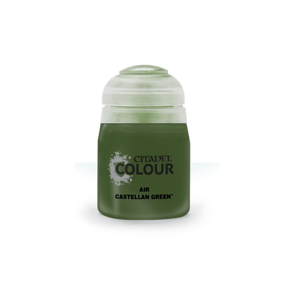 Games Workshop Citadel Air Paint: Castellan Green 24ml Warhammer 44436