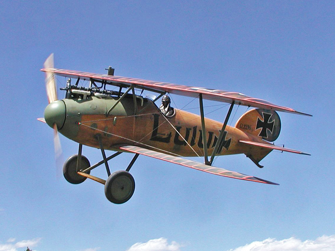 Belair Albatros DV - 39" Electric Scale RC Plane Assembly Kit BA002