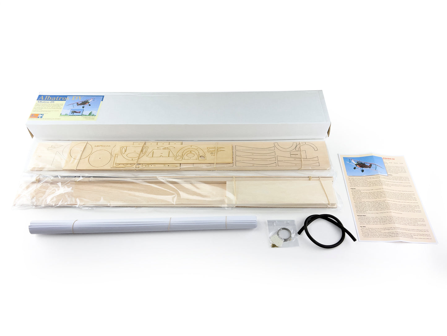 Belair Albatros DV - 39" Electric Scale RC Plane Assembly Kit BA002