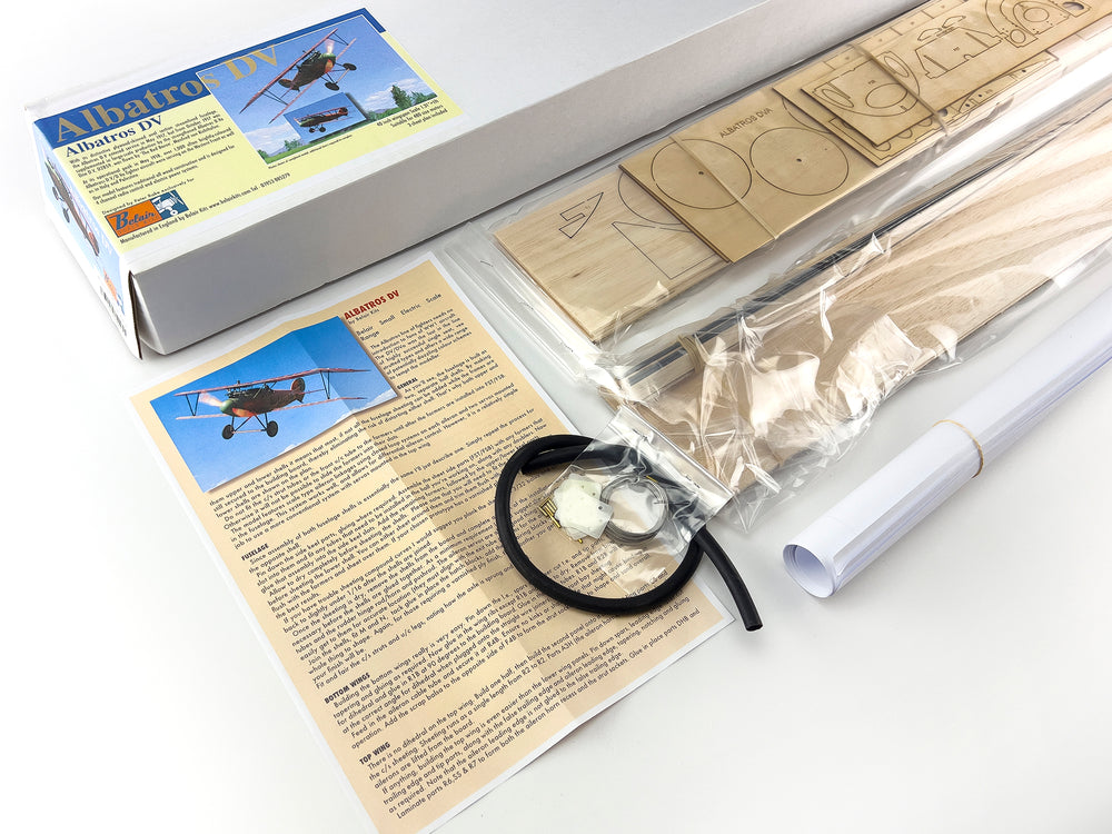 Belair Albatros DV - 39" Electric Scale RC Plane Assembly Kit BA002