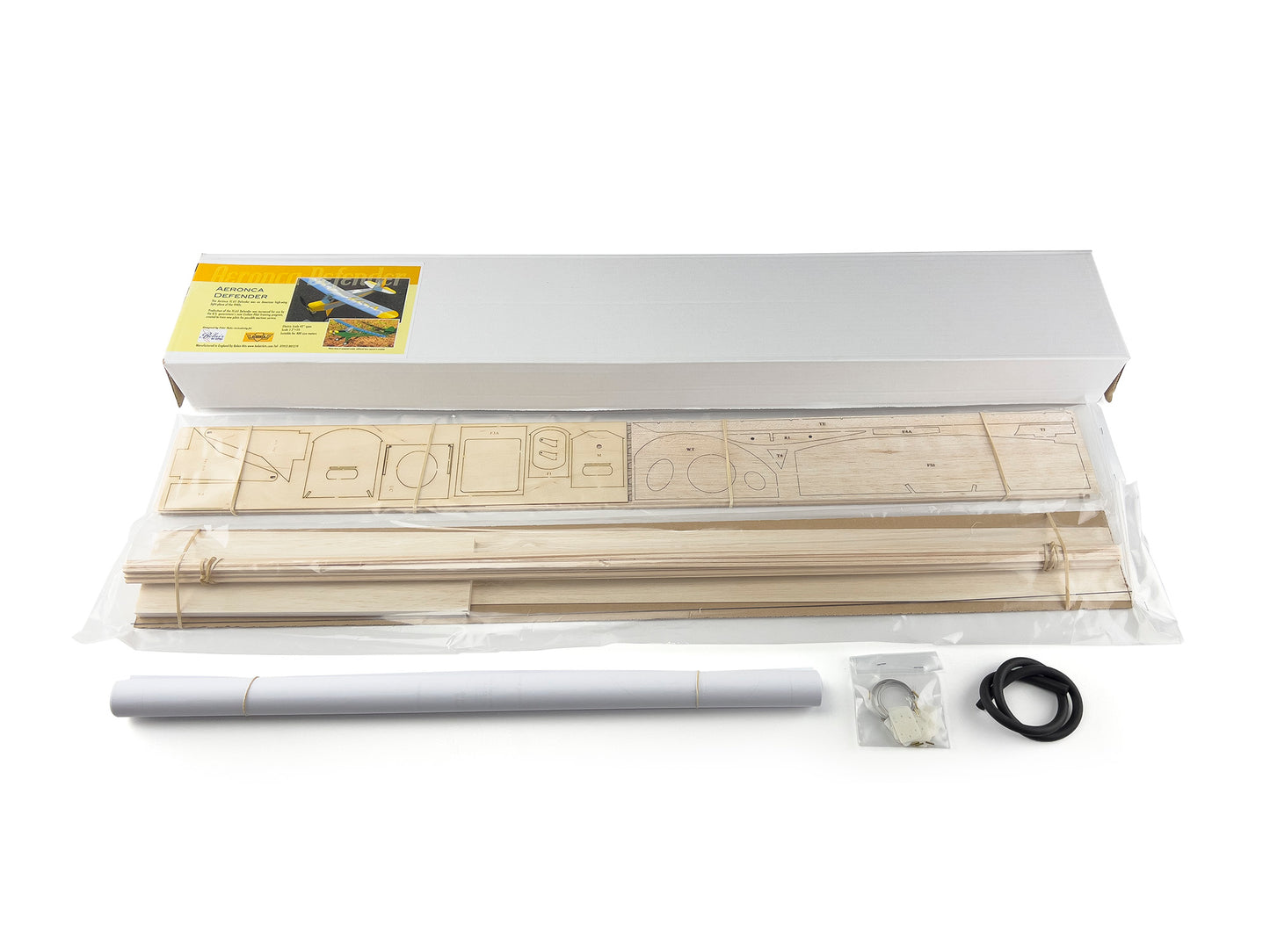 Belair Aeronca Defender 42" Electric Scale RC Plane Assembly Kit BA003