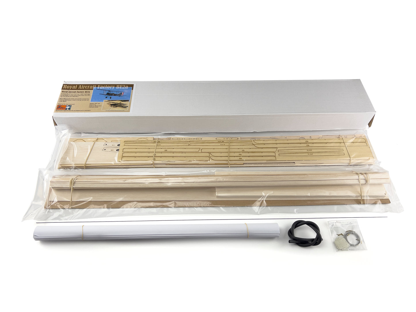 Belair Royal Aircraft Factory BE2e/12a ElectricScale RC Plane Assembly Kit BA006