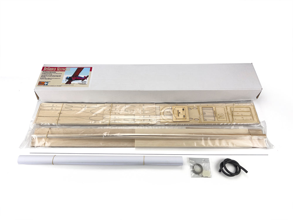 Belair Bellanca Skyrocket - 42" Electric Scale RC Plane Assembly Kit BA007