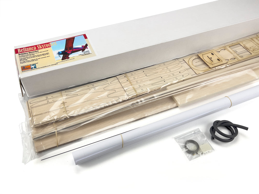 Belair Bellanca Skyrocket - 42" Electric Scale RC Plane Assembly Kit BA007