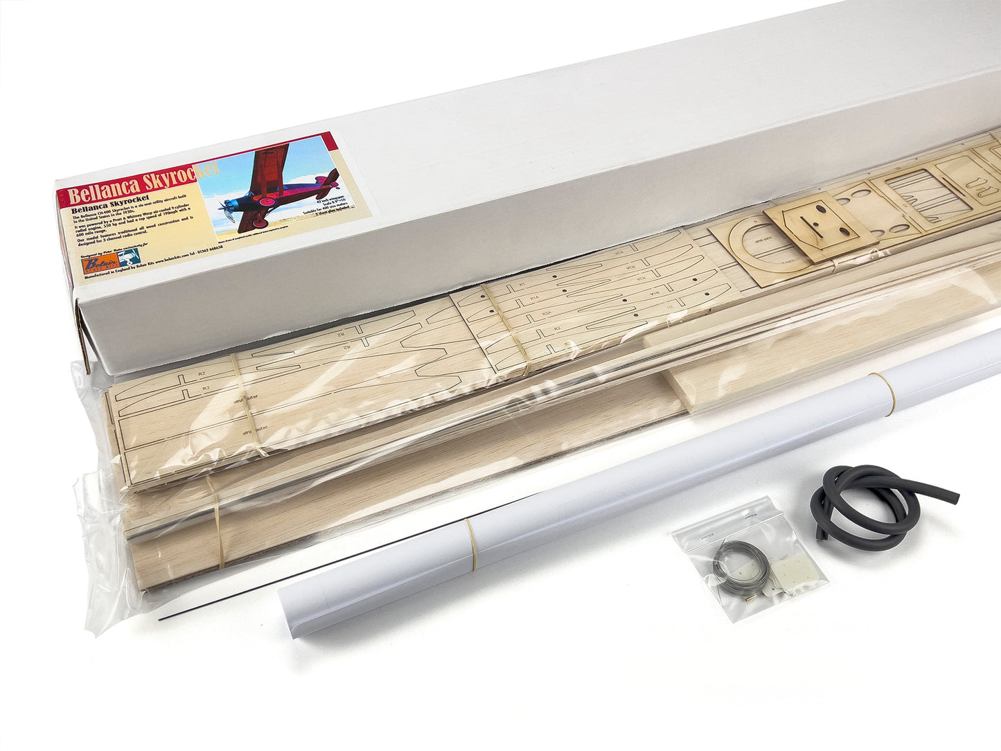 Belair Bellanca Skyrocket - 42" Electric Scale RC Plane Assembly Kit BA007