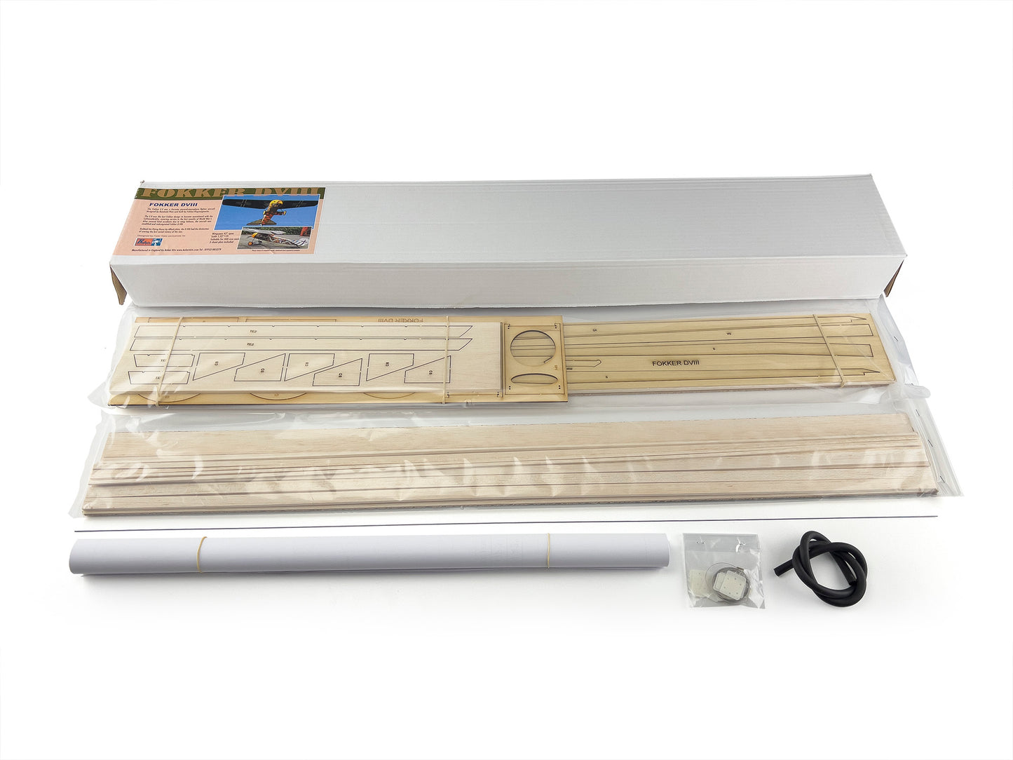 Belair Fokker DVIII - Electric Scale RC Plane Assembly Kit BA009