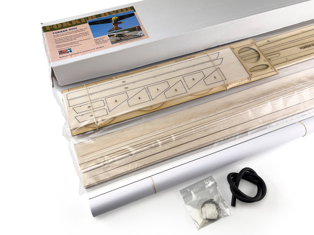 Belair Fokker DVIII - Electric Scale RC Plane Assembly Kit BA009