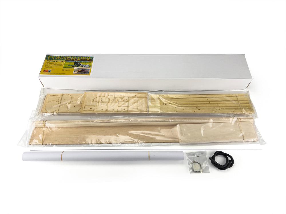Belair Fokker DVII Electric Electric Scale Plane Assembly Kit BA012