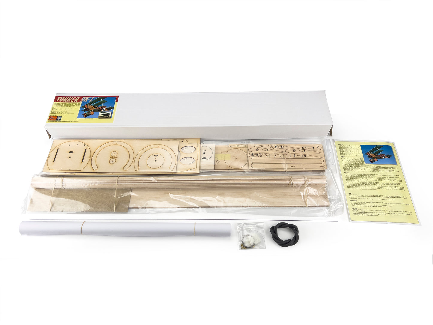 Belair DR-1 Fokker Triplane Electric Scale Plane Assembly Kit BA013