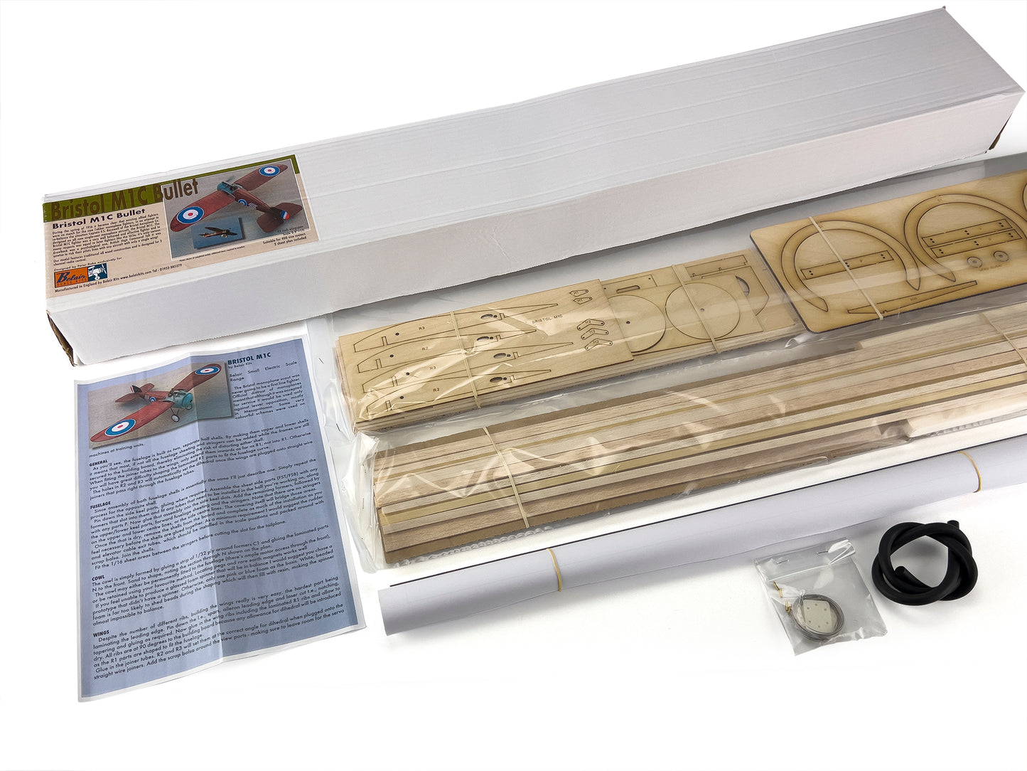 Belair Bristol M1C - 46" Electric Scale Plane Assembly Kit BA014