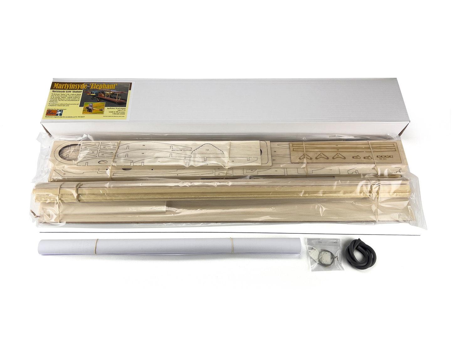 Belair Martinsyde Elephant - 50" Electric Scale Plane Assembly Kit BA015
