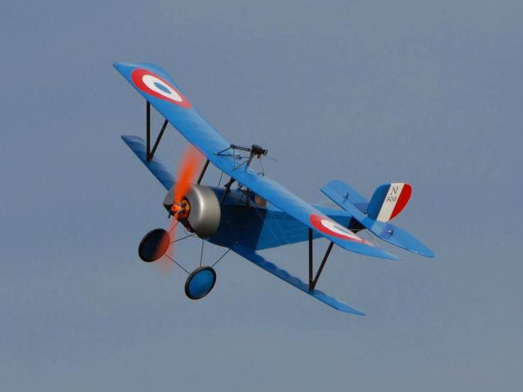 Belair Nieuport 11 "Bebe' 25" Electric Scale Plane Assembly Kit BA017