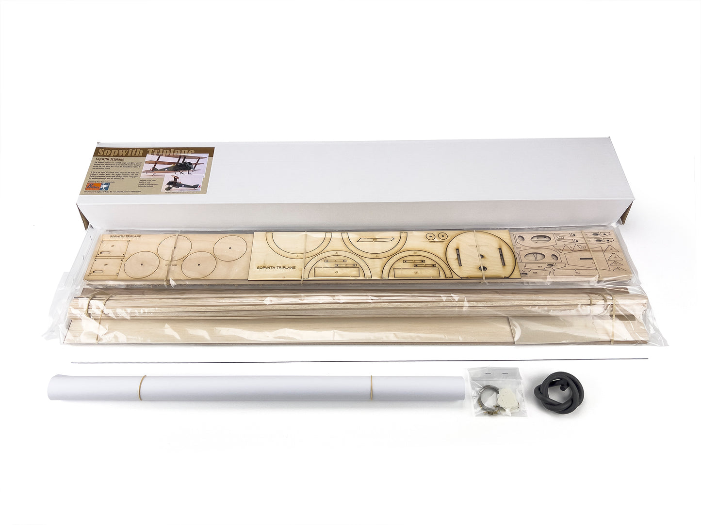 Belair Sopwith Triplane - Electric Scale Plane Assembly Kit BA020