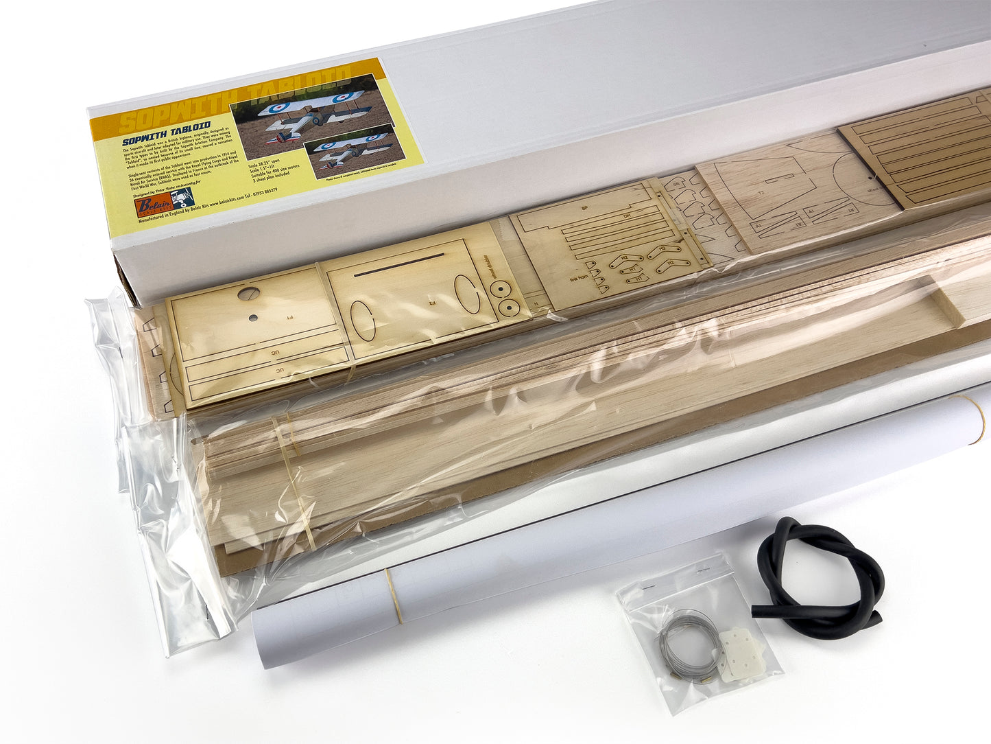 Belair Sopwith Tabloid - 38" Electric Scale Plane Assembly Kit BA023