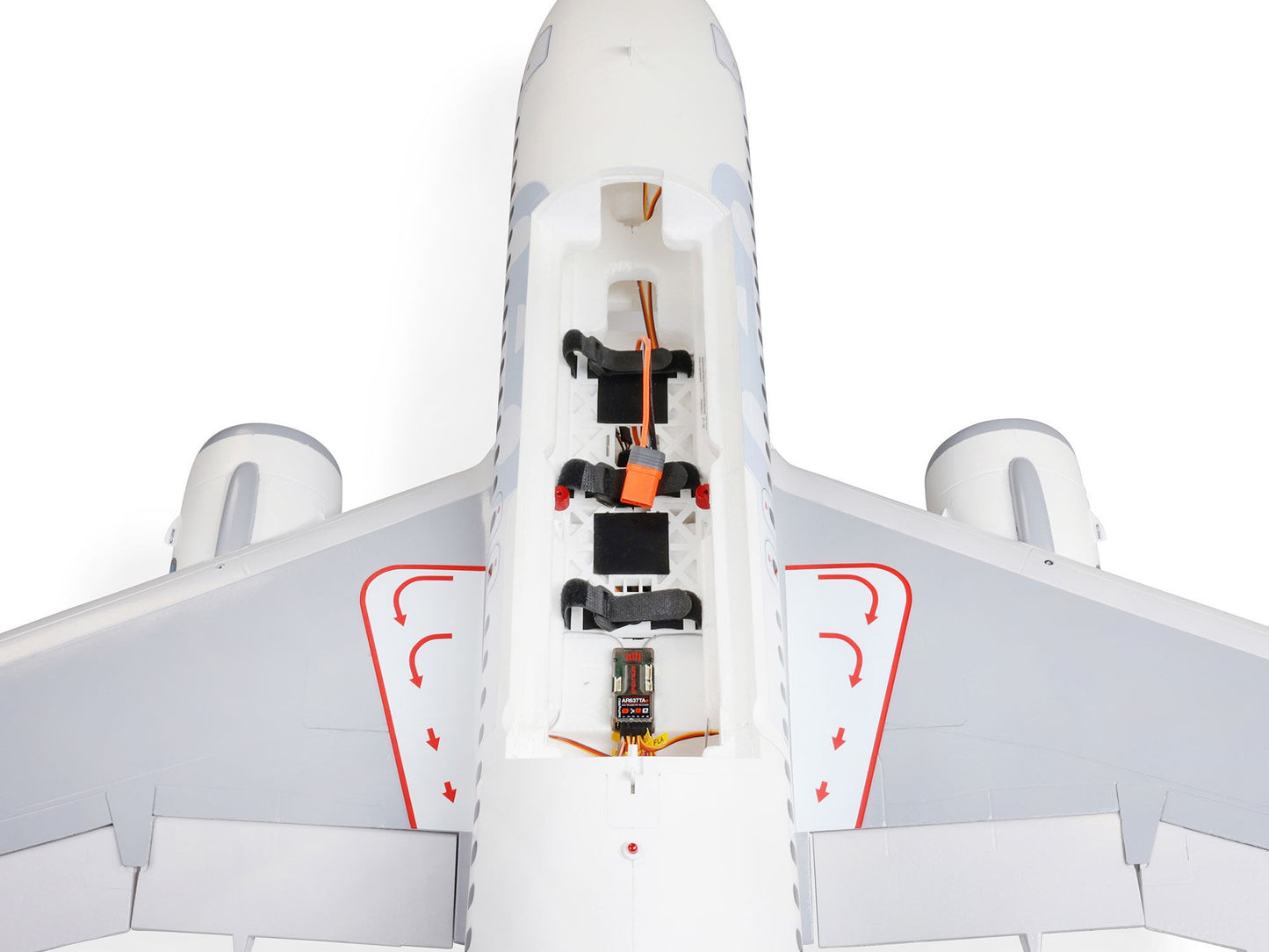 E-flite Airbus A320neo Twin 64mm EDF BNF Basic w/AS3X+ SAFE 6S RC Plane EFL-1493