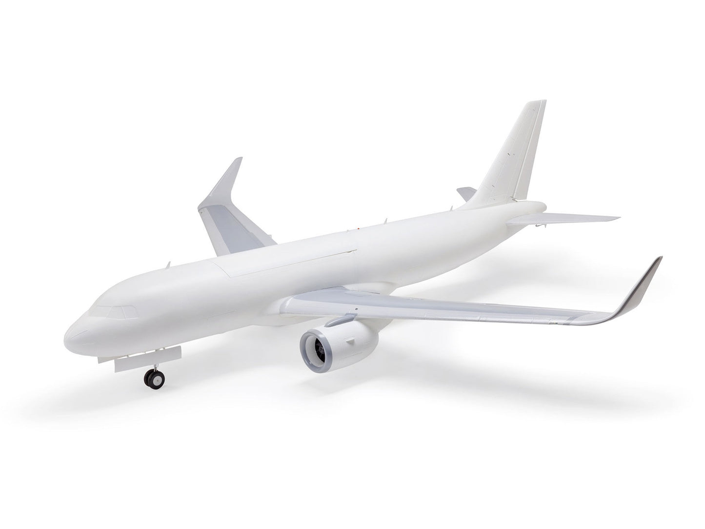 E-flite Airbus A320neo Twin 64mm EDF BNF Basic w/AS3X+ SAFE 6S RC Plane - White