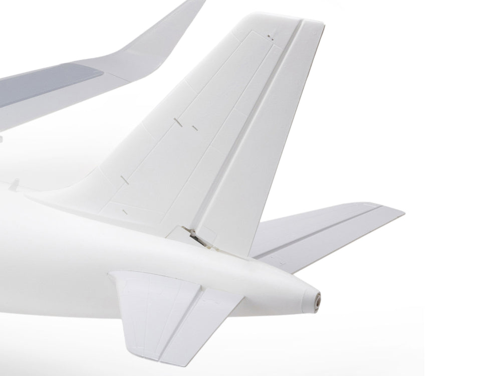 E-flite Airbus A320neo Twin 64mm EDF BNF Basic w/AS3X+ SAFE 6S RC Plane - White