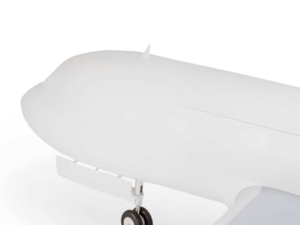 E-flite Airbus A320neo Twin 64mm EDF BNF Basic w/AS3X+ SAFE 6S RC Plane - White