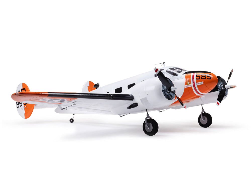 E-flite Beechcraft D18/RC-45J 1.5m BNF Basic w/ AS3X+ and SAFE 3S/4S RC Plane