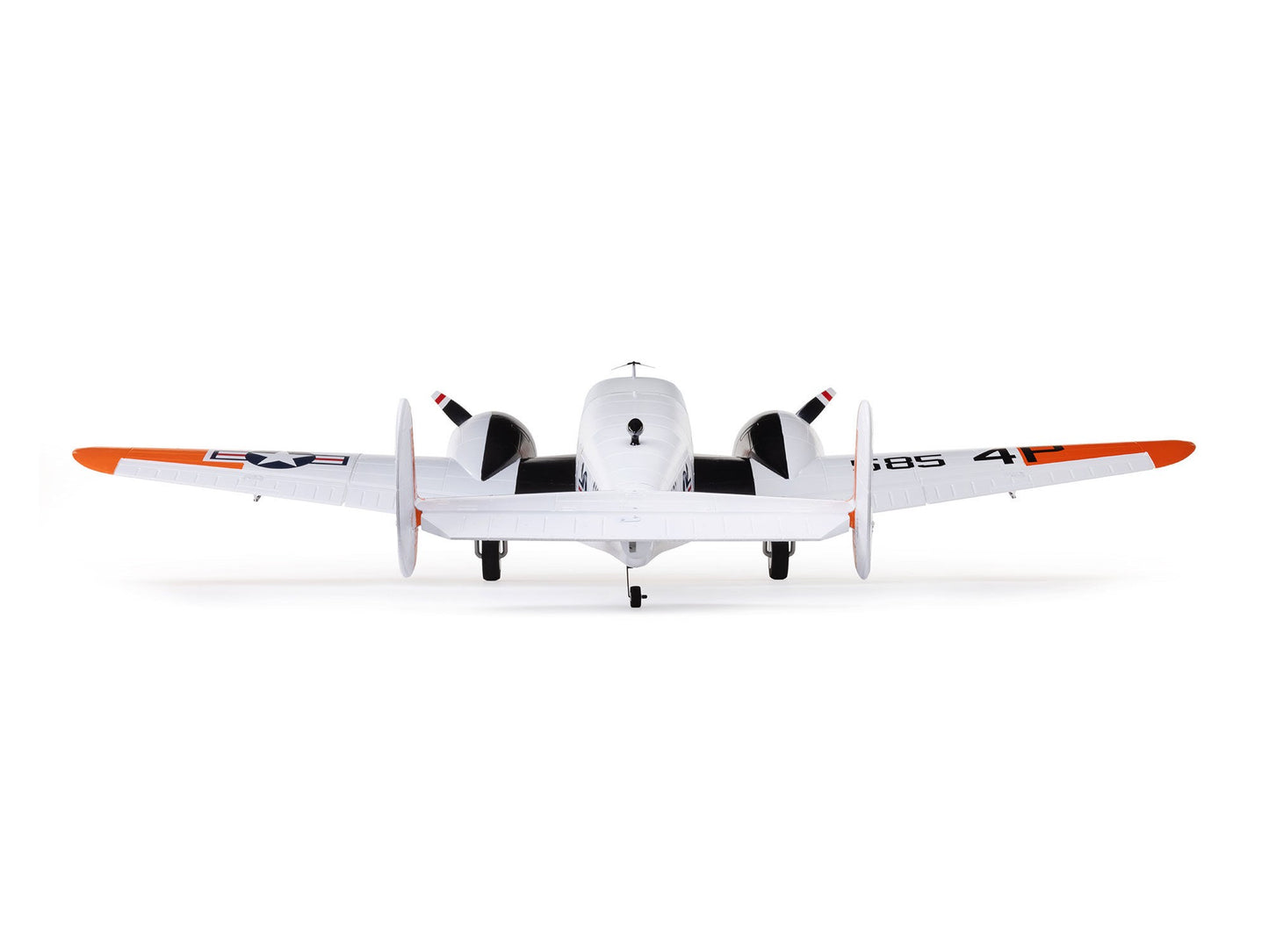 E-flite Beechcraft D18/RC-45J 1.5m BNF Basic w/ AS3X+ and SAFE 3S/4S RC Plane