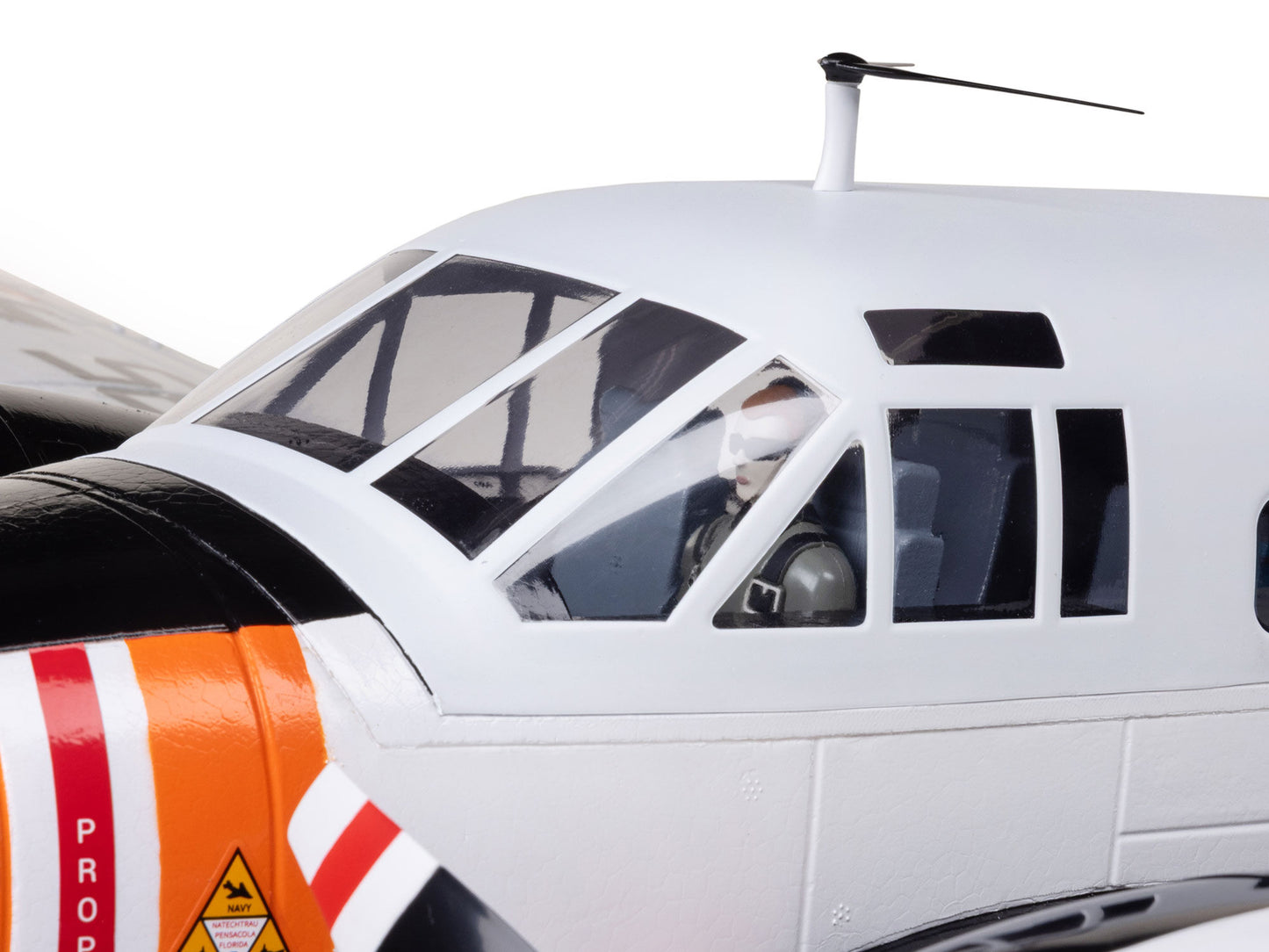 E-flite Beechcraft D18/RC-45J 1.5m BNF Basic w/ AS3X+ and SAFE 3S/4S RC Plane