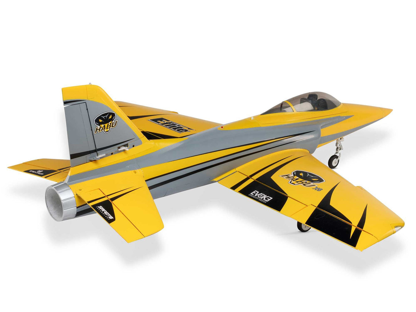 E-flite Habu XS (eXtra Sport) 80mm EDF BNF Basic AS3X+&SAFE 6S RC Plane EFL02450