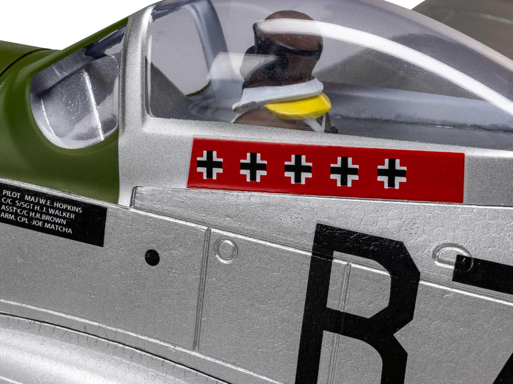 E-flite P-51D Mustang 1.0m BNF Basic AS3X+&SAFE Select 3S/4S RC Plane EFL02650