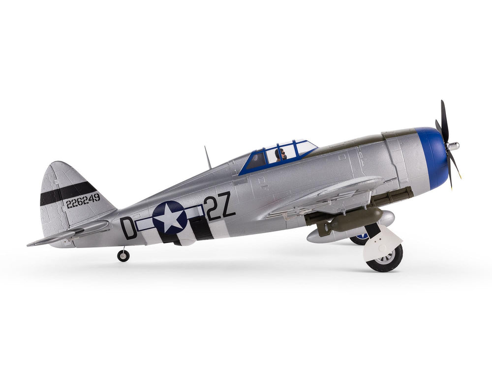 E-flite P-47 Razorback 1.2m PNP 3S/4S RC Plane EFL08475