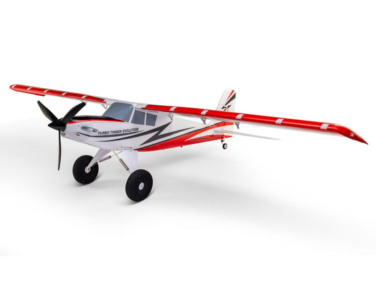 E-flite Turbo Timber Evolution 1.5m Smart PNP, w/Floats 3S/4S RC Plane