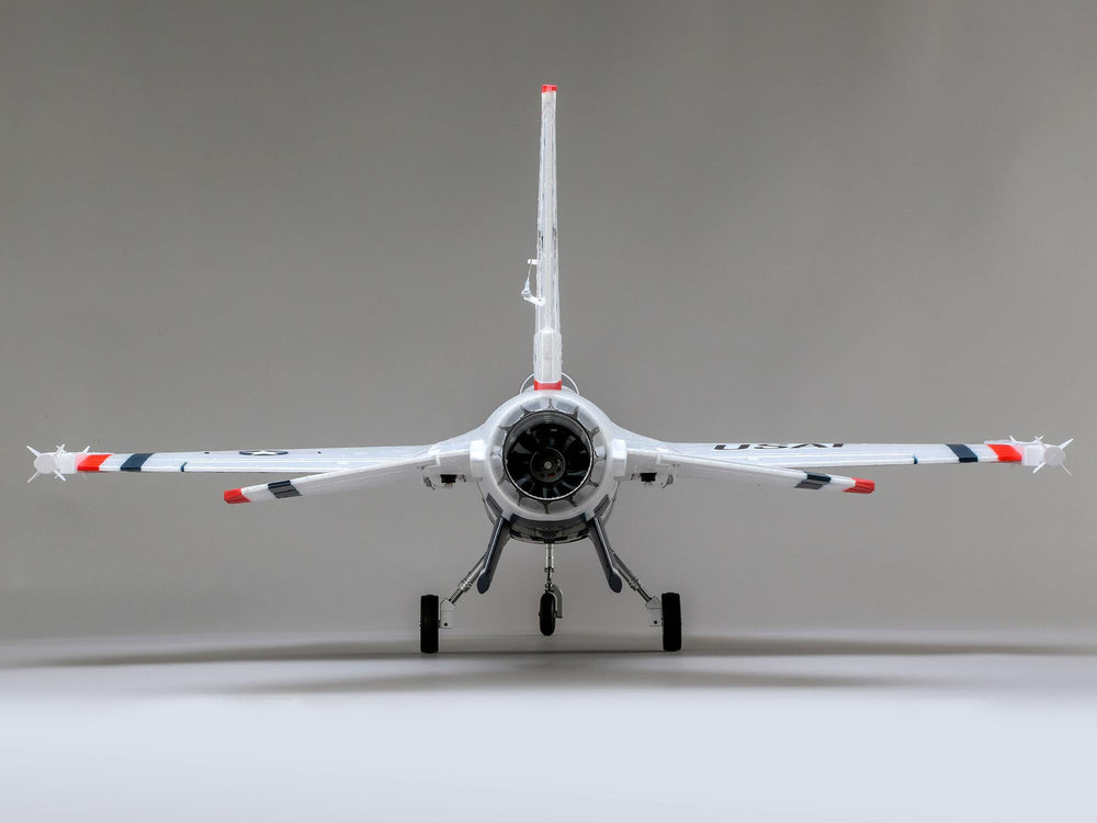 E-flite F-16 Thunderbirds 70mm EDF Jet BNF Basic with AS3X and SAFE 6S RC Plane