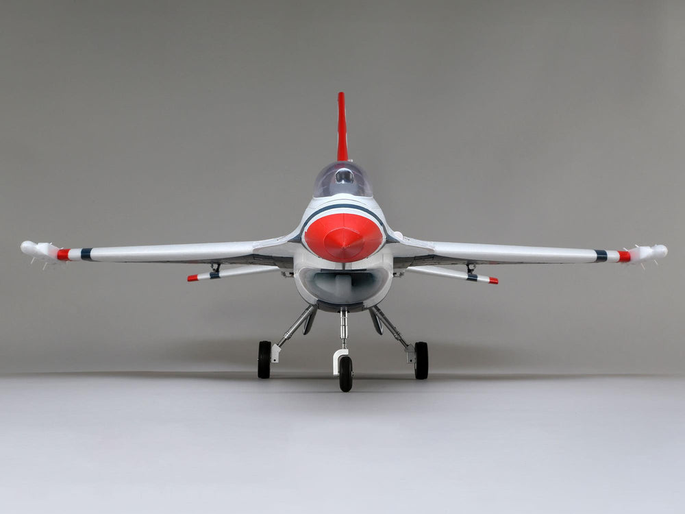E-flite F-16 Thunderbirds 70mm EDF Jet BNF Basic with AS3X and SAFE 6S RC Plane
