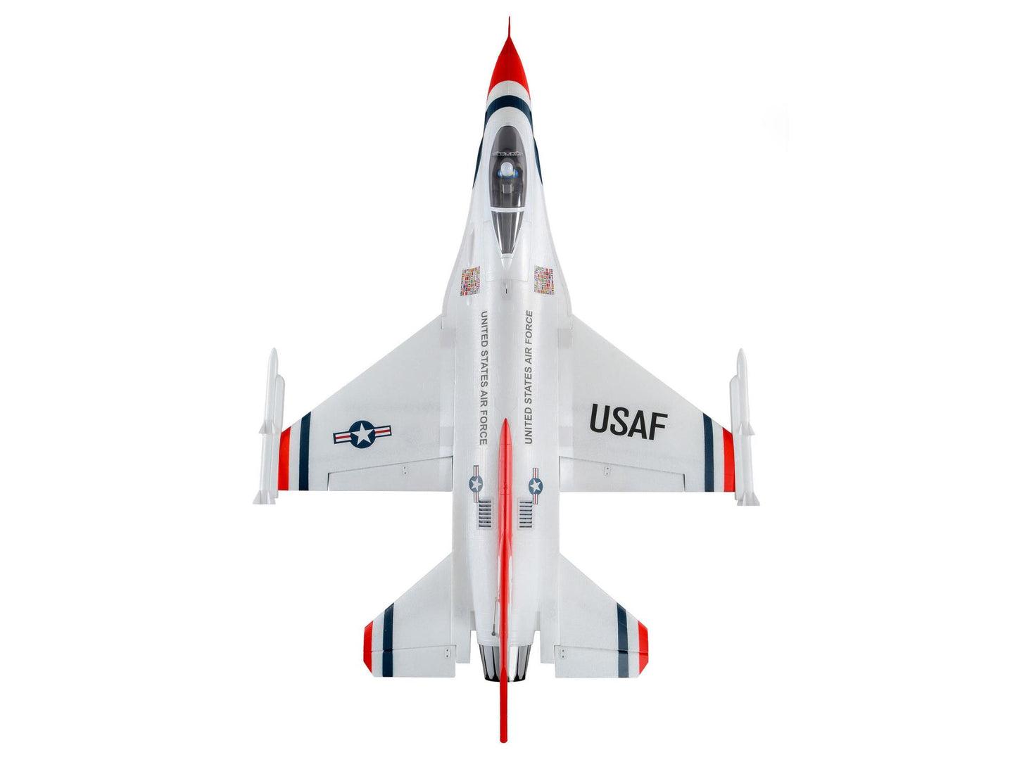 E-flite F-16 Thunderbirds 70mm EDF Jet BNF Basic with AS3X and SAFE 6S RC Plane
