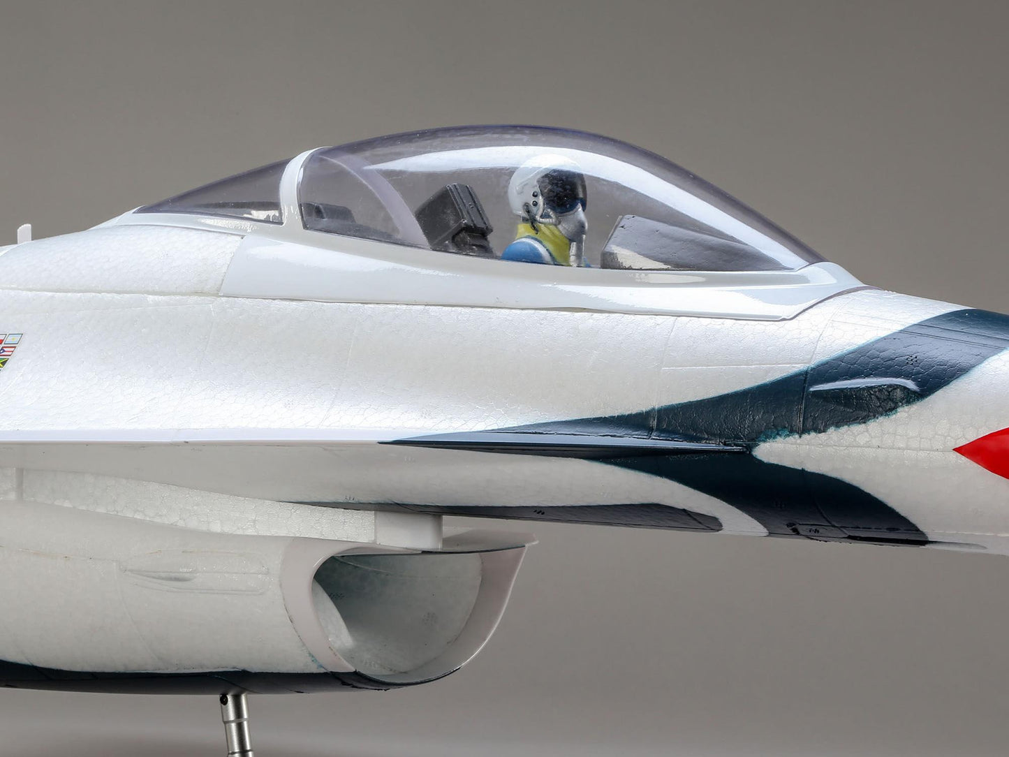 E-flite F-16 Thunderbirds 70mm EDF Jet BNF Basic with AS3X and SAFE 6S RC Plane