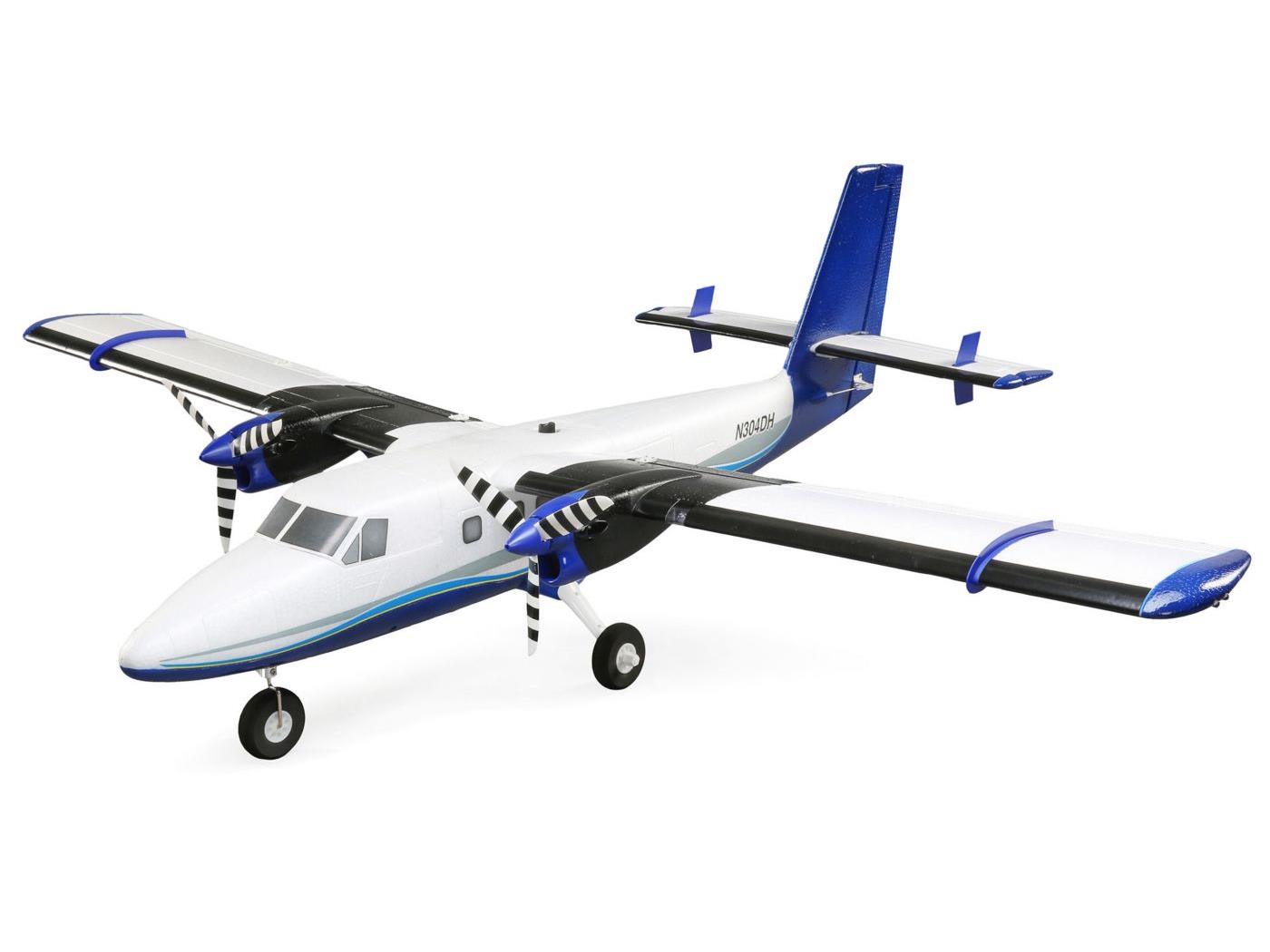 E-flite Twin Otter 1.2m BNF Basic with AS3X and SAFE, includes Float EFL300500