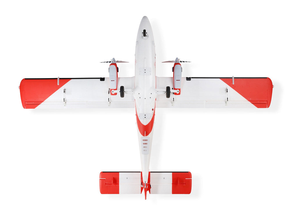 E-flite DHC-6 Twin Otter 1.4m BNF Basic Combo w/ Floats 3S/4S RC Plane