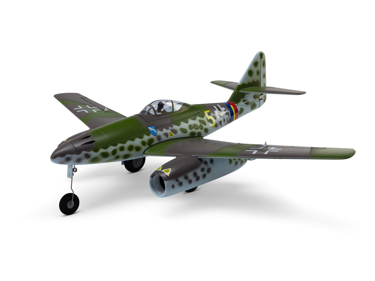 E-flite UMX Me 262 30mm EDF Jet BNF Basic with AS3X and SAFE Select 3S RC Plane