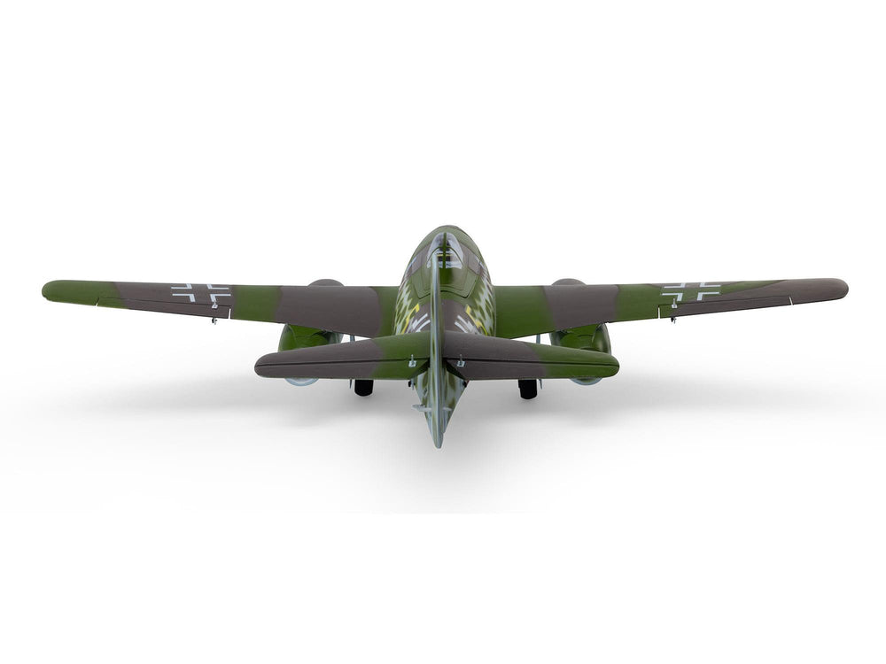E-flite UMX Me 262 30mm EDF Jet BNF Basic with AS3X and SAFE Select 3S RC Plane