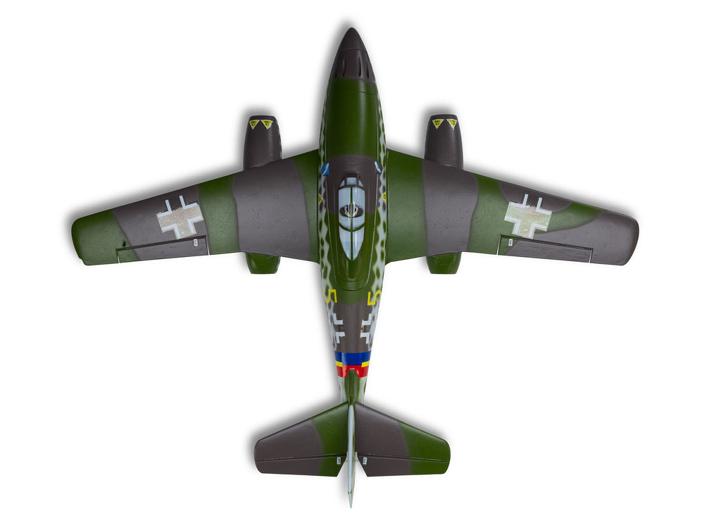 E-flite UMX Me 262 30mm EDF Jet BNF Basic with AS3X and SAFE Select 3S RC Plane