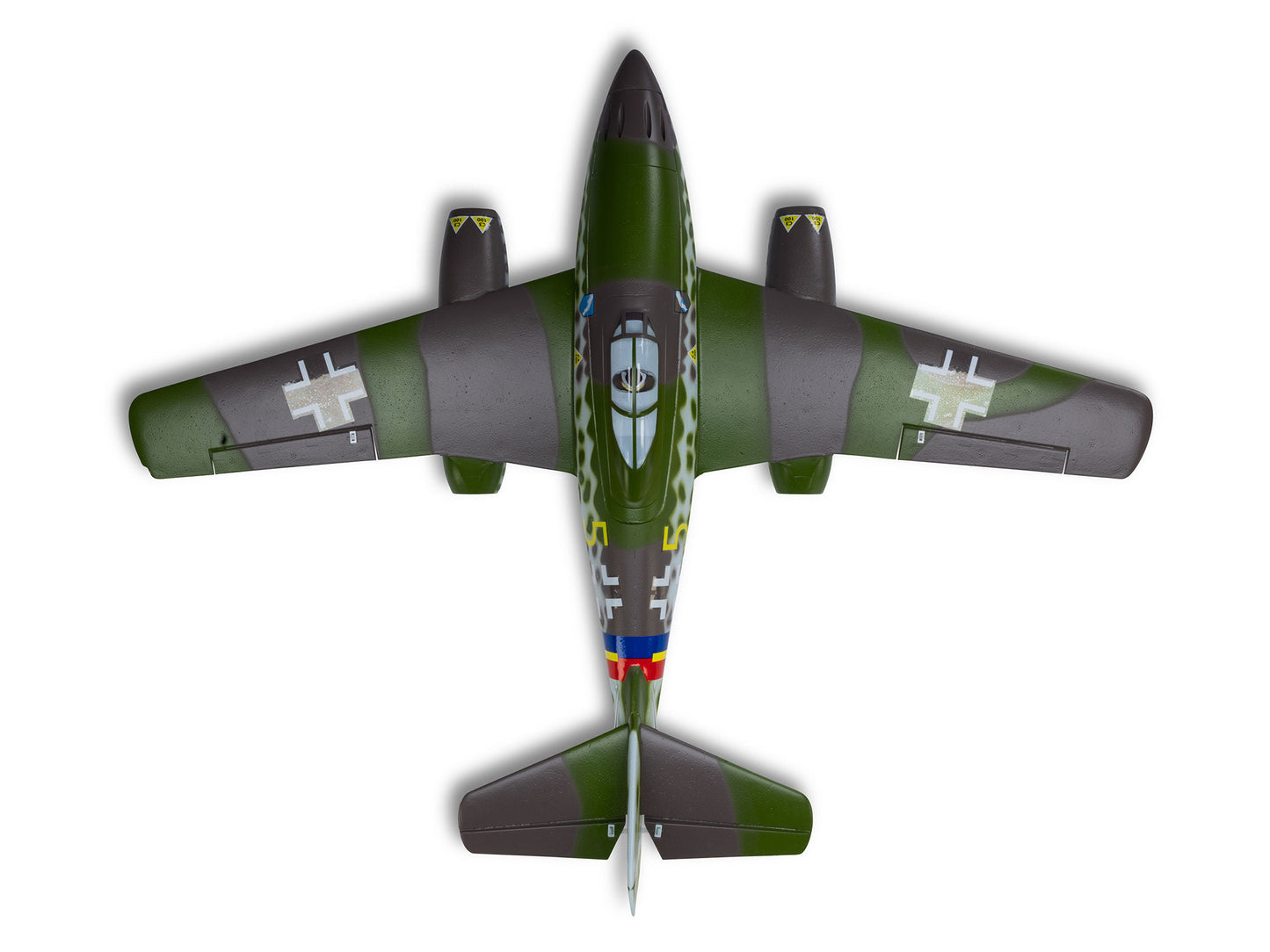 E-flite UMX Me 262 30mm EDF Jet BNF Basic with AS3X and SAFE Select 3S RC Plane