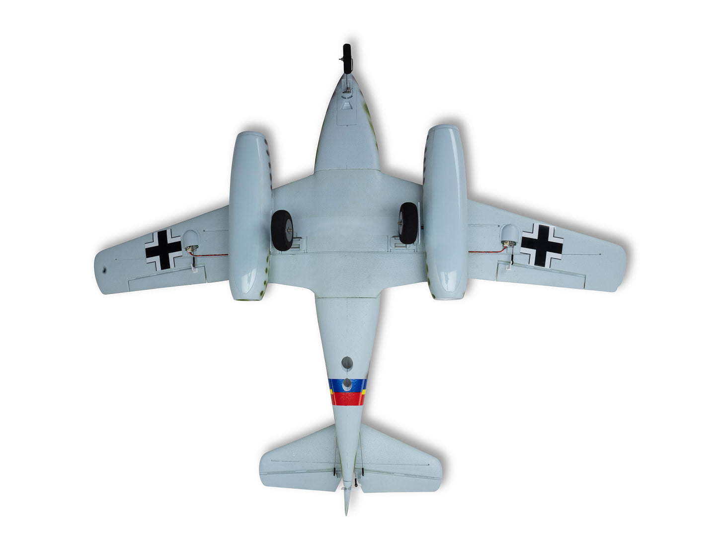 E-flite UMX Me 262 30mm EDF Jet BNF Basic with AS3X and SAFE Select 3S RC Plane