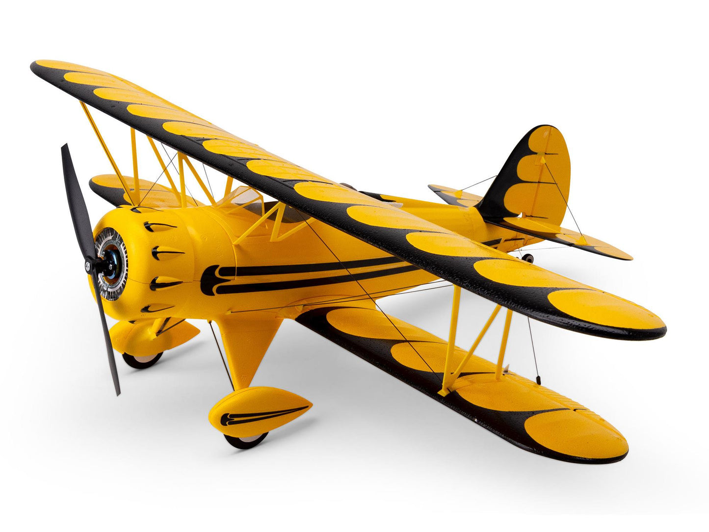 E-flite UMX WACO BNF Basic with AS3X and SAFE Select 2S/3S RC Plane - Yellow