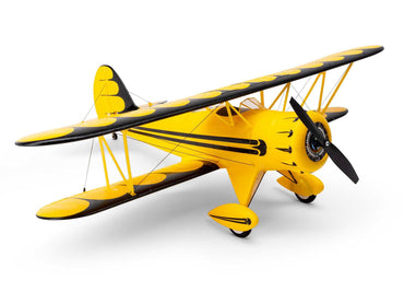 E-flite UMX WACO BNF Basic with AS3X and SAFE Select 2S/3S RC Plane - Yellow