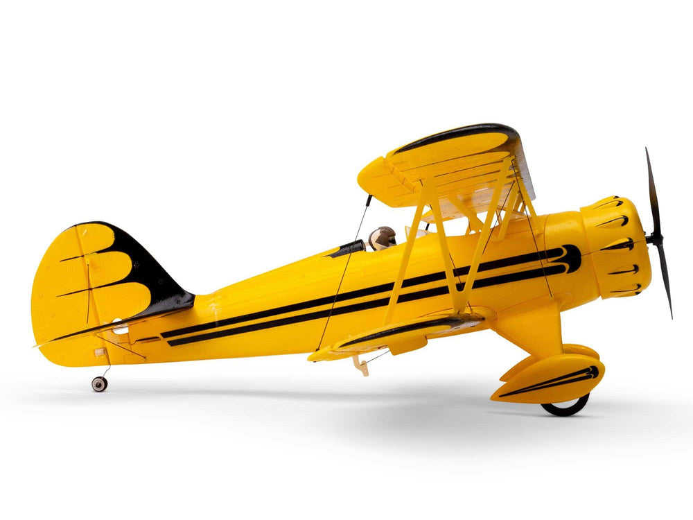 E-flite UMX WACO BNF Basic with AS3X and SAFE Select 2S/3S RC Plane - Yellow