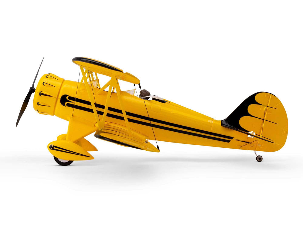 E-flite UMX WACO BNF Basic with AS3X and SAFE Select 2S/3S RC Plane - Yellow