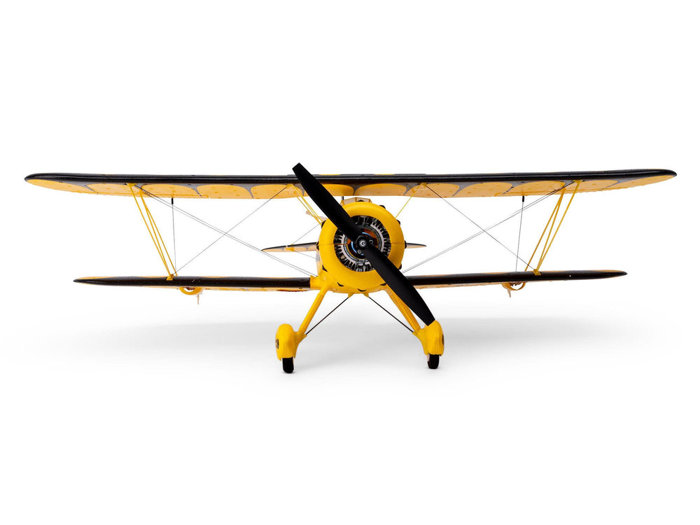 E-flite UMX WACO BNF Basic with AS3X and SAFE Select 2S/3S RC Plane - Yellow