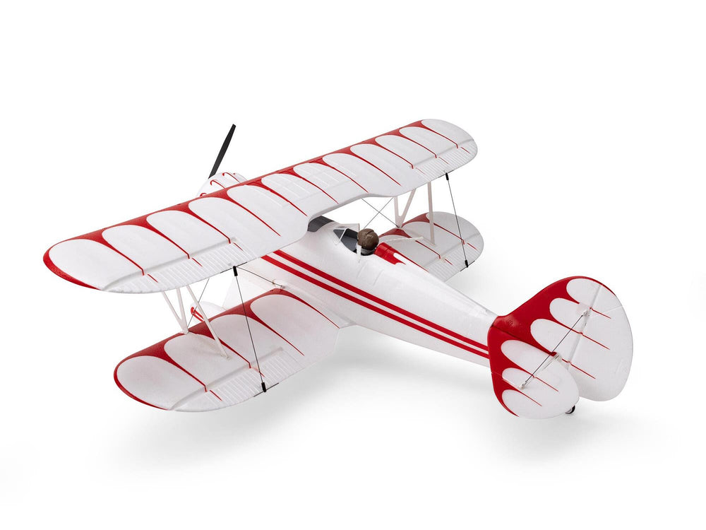 E-flite UMX WACO BNF Basic with AS3X and SAFE Select 2S/3S RC Plane - White