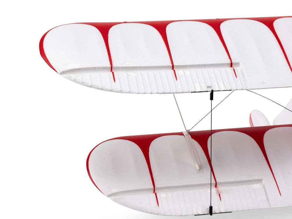 E-flite UMX WACO BNF Basic with AS3X and SAFE Select 2S/3S RC Plane - White
