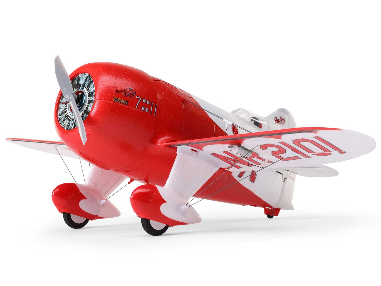 E-flite UMX Gee Bee R-2 510mm BNF Basic with AS3X and SAFE Select 2S/3S RC Plane